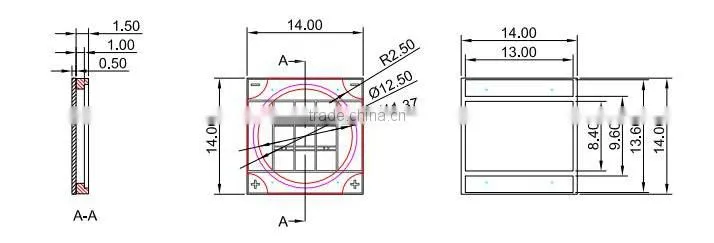 DUV LED AR16 Ceramics Package Customized led GYX