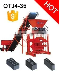 QTJ4-25 cement paver block making machine production line/automatic concrete block machine