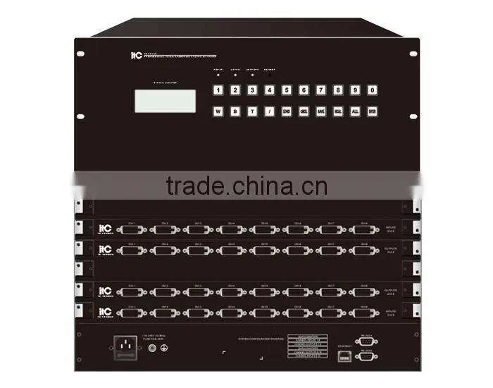 TS-9216B DVI HD Audio Video 16 Channel Matrix Switcher