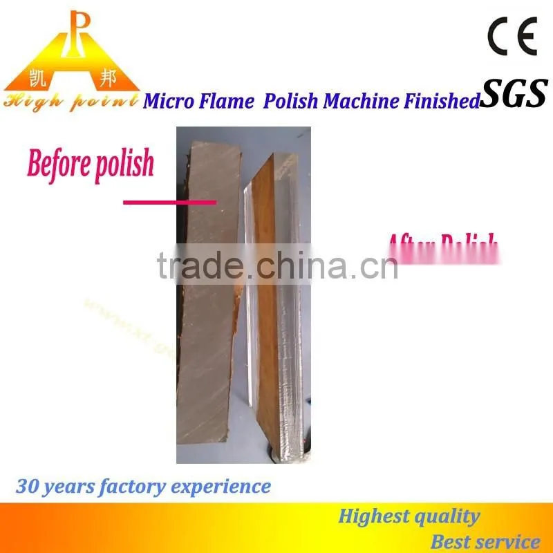 High Point best service urea production plant micro flame polisher factory price