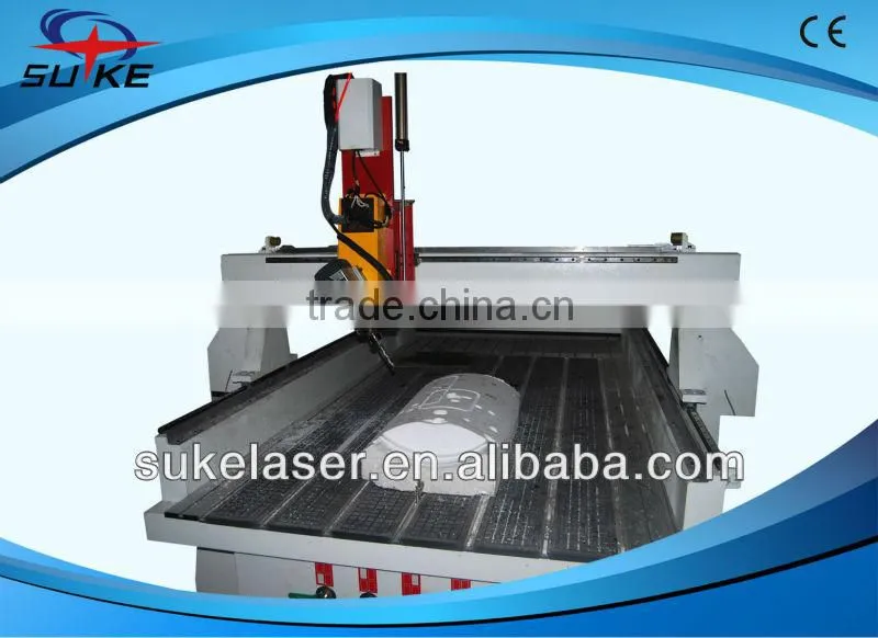 Auto tool changer with four Axis CNC Router