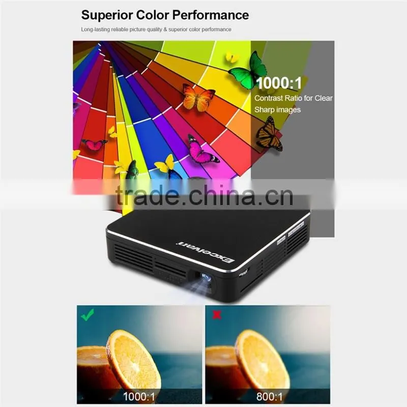 high quality EHD200 Mini Wifi Dlp-projector LED Pocket mini micro Portable Projector