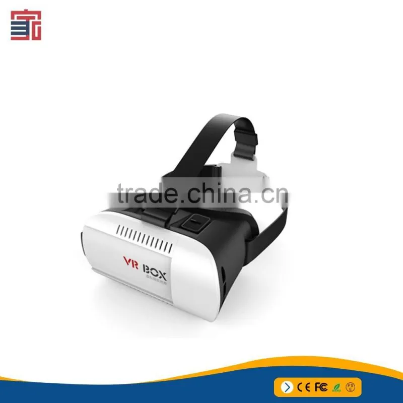 new products vr 3d glasses for sexy movie Attractive 3d vr box 2016 bluetooth controller for google cardboard