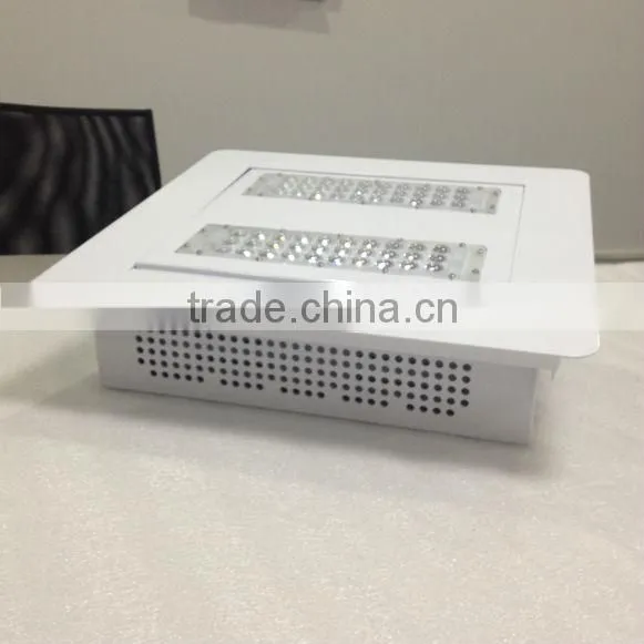 2015 hot new recessed installation LED canopy light 80W led outdoor lighting DLC UL listed passway lighting