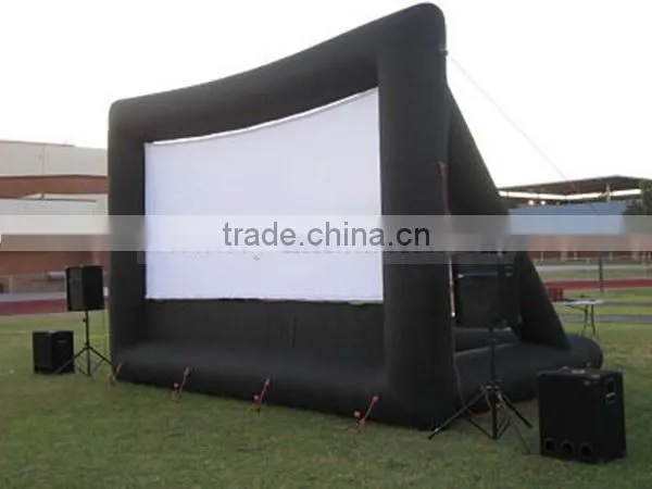 Most popular commercial used inflatable movie screen