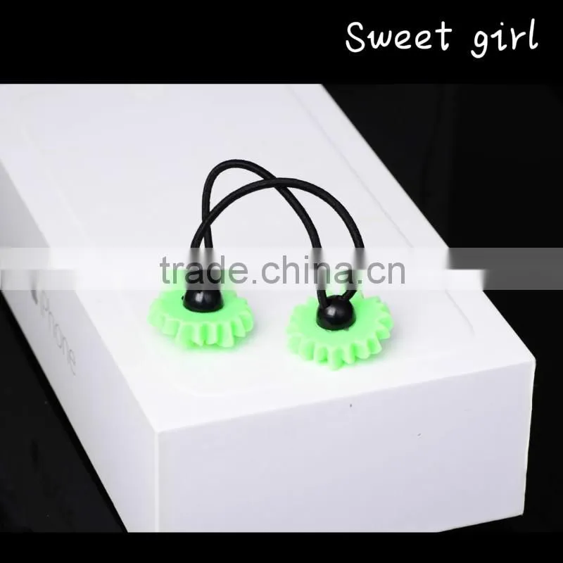 Square Crystal Ponytail Holder Rhinestone Elastic Hair Rope f23