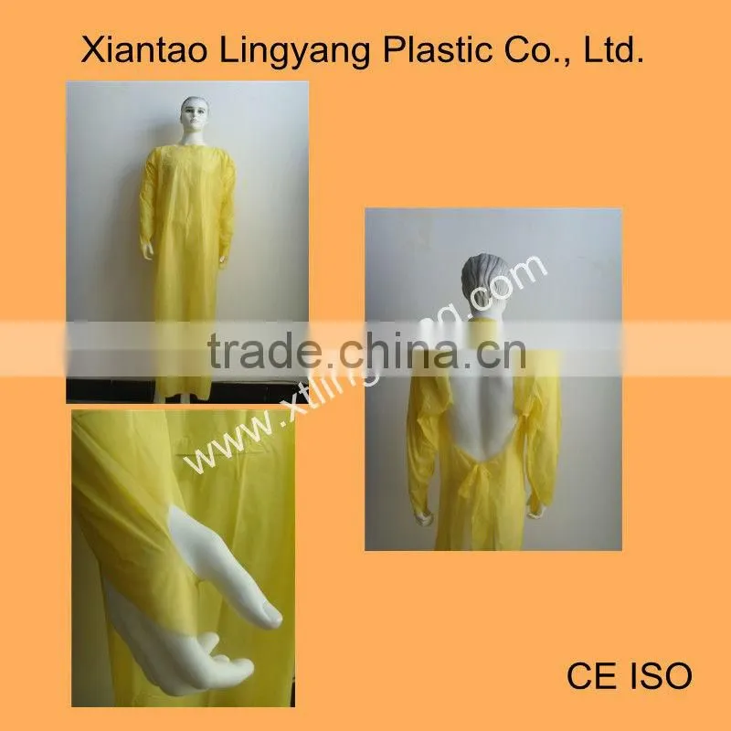 Disposable Medical Poly Gown