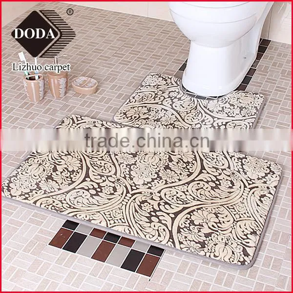 high quality microfiber bath mat/bath rugs