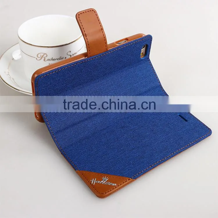 LZB New arrival leather flip case for iphone 6