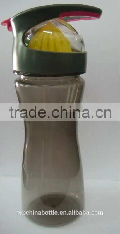 Lemon water bottle bpa free tritan for juice