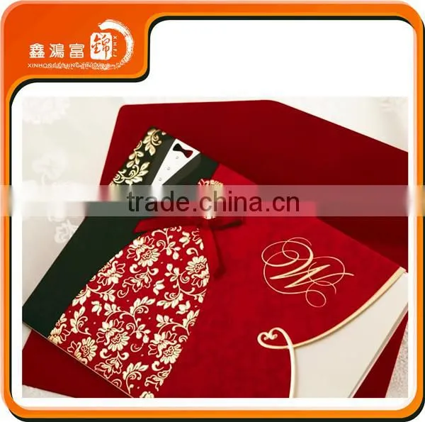 made in china small size best wishes paper card for letterpress