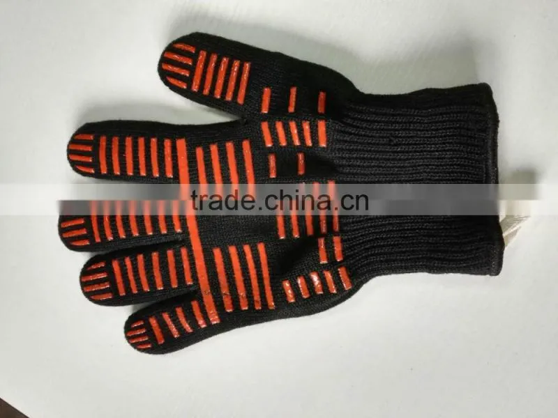 High temperature heat resistant cotton knitted gloves