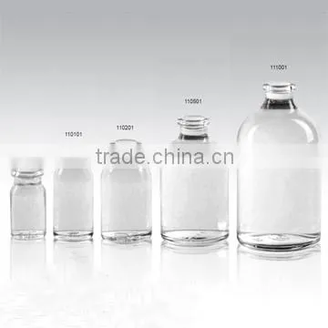 8ml moulded injection glass vial