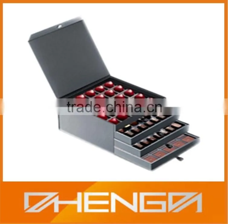 Supply Wood Chocolate Box with Drawers