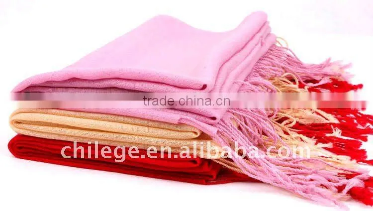 solid wool pashmina shawls