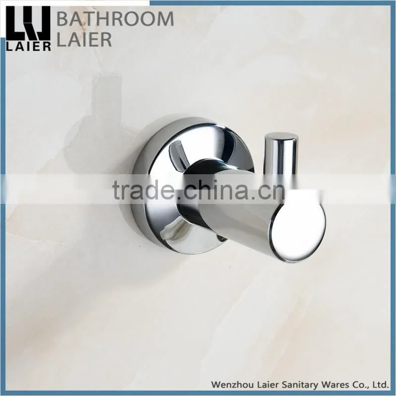 11935 hot sell hotel equipment bathroom accessory set wall mount robe hook