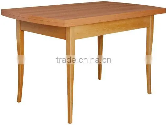 Fresh Natural wood color wooden restaurant dining table