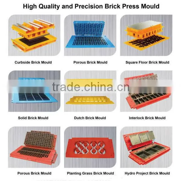 QT10-15 Huali brand Concrete Brick Machine for sale