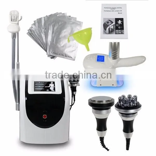 2016 cryolipolysis machine,3 handles cryolipolysis&cavitation rf criolipolisis/cryotherapy slimming fat freezing machine
