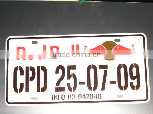 Funny License Plate