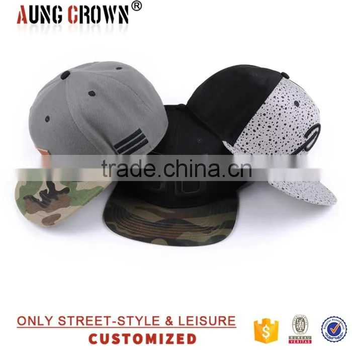 custom samll order flat brim hat