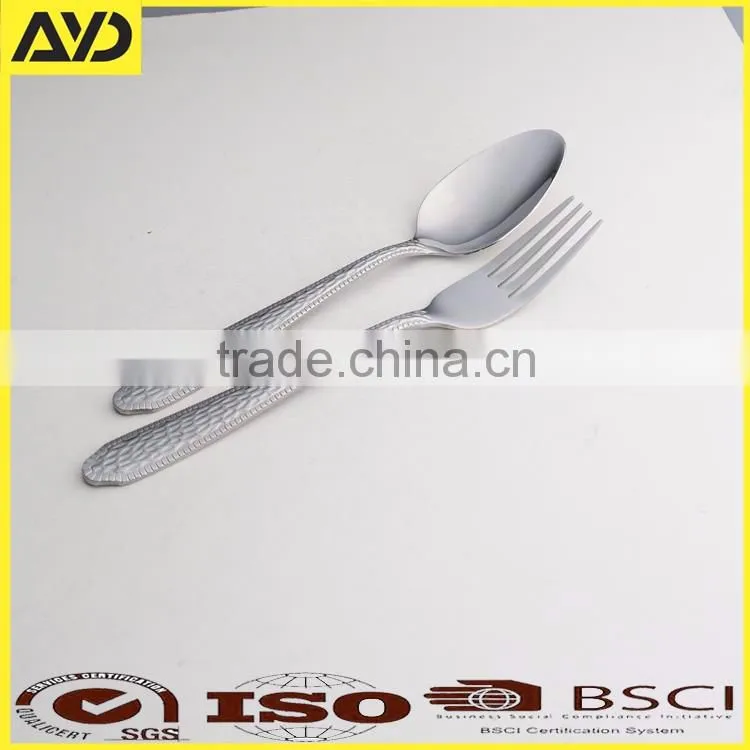 Travel Camping Picnic Stainless Steel Spoon Fork Practical Cutlery