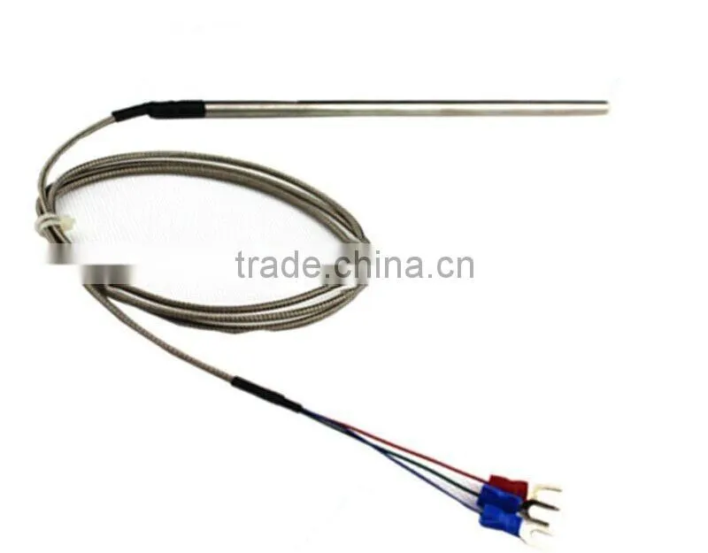 2015 New 3*15*1000 Silver Plated Copper K Type Thermocouple Temperature Sensor For 3D Printer