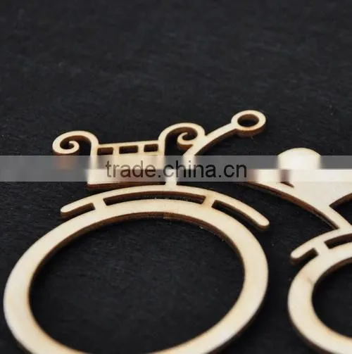 wood veneer shape, wooden flourish scrapbooking card craft embellishments