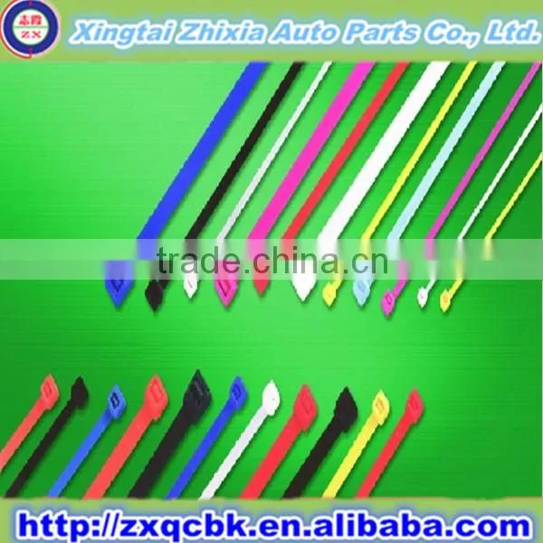 Hot !! ZX-Black elastic cable ties of high quality