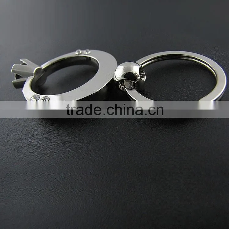2016 promotion special metal key chains keychain keyring with drill