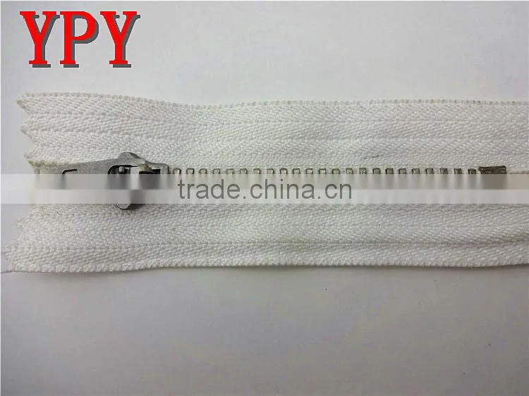3# Y Teeth metal zipper with standard bottom
