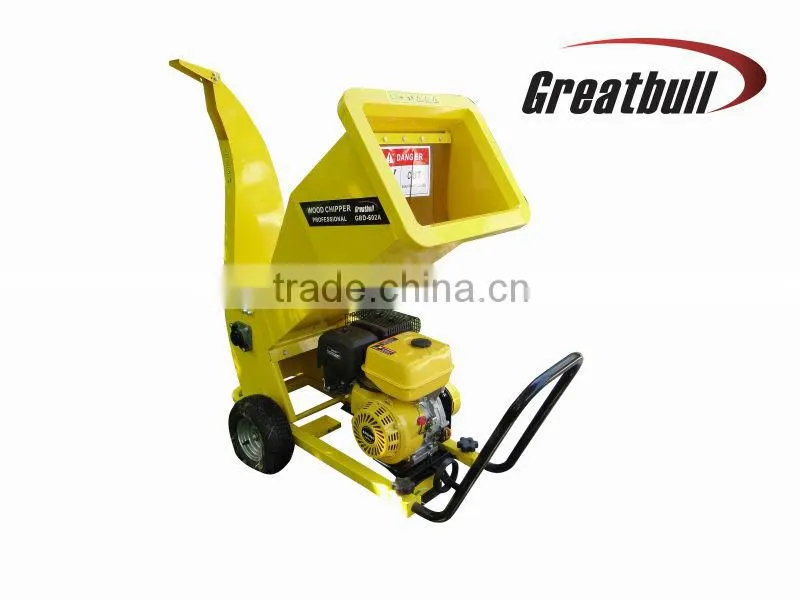 13hp gasoline branch chipper shredder machine