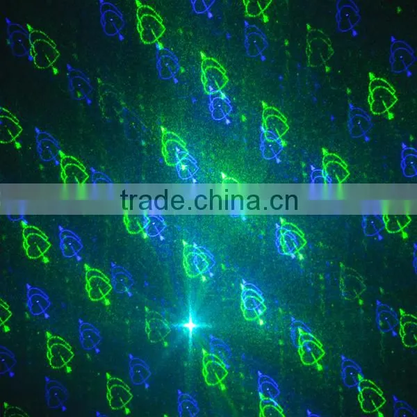 RG 8Gobos Mini RC Twinkling Laser Light
