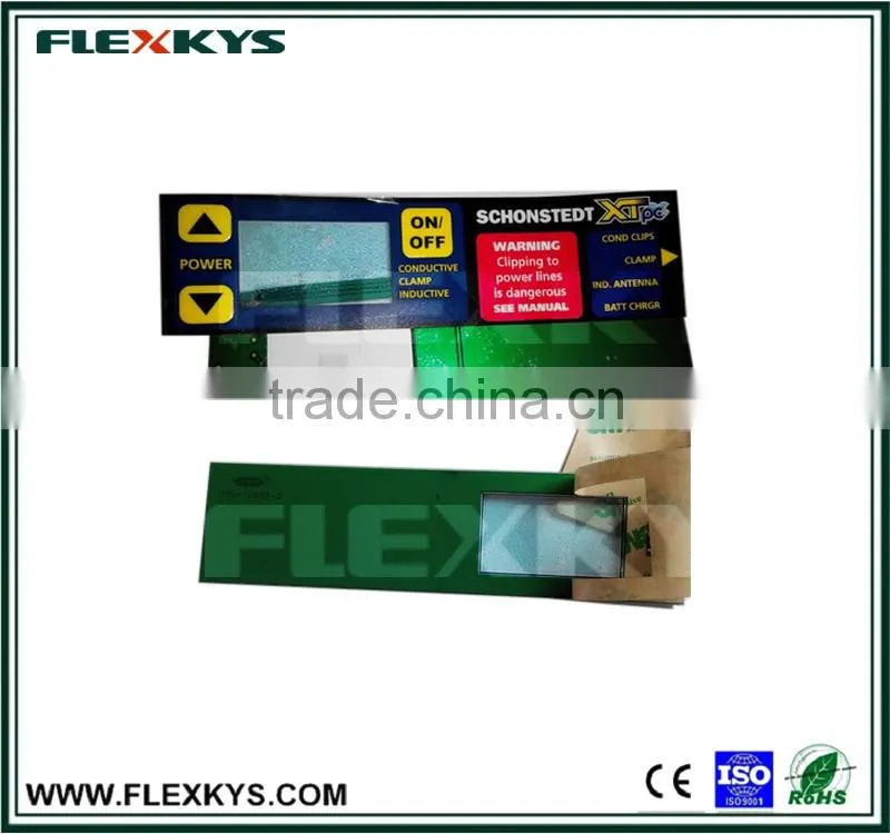 Matrix PCB waterproof membrane switch for household appliances heat resisting