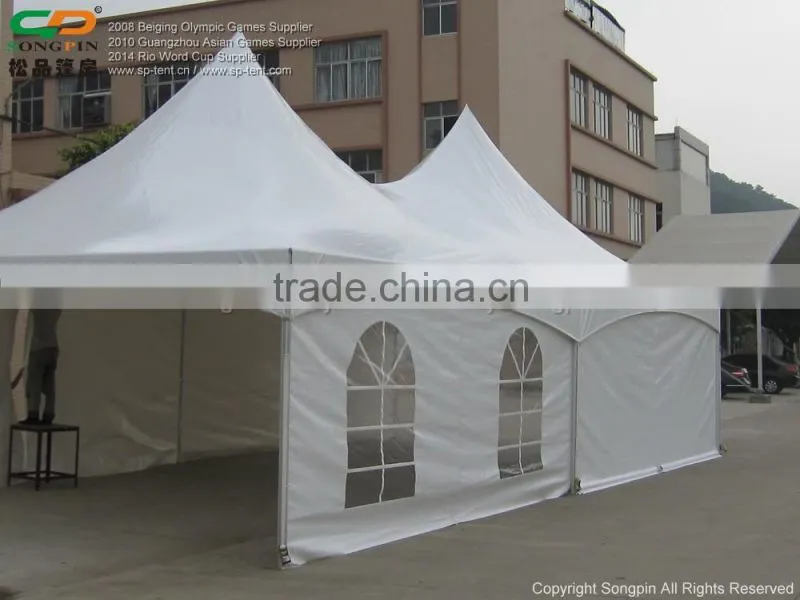 5x10m outdoor transparent pvc wall exhibition tent with pvc window for commercial activity