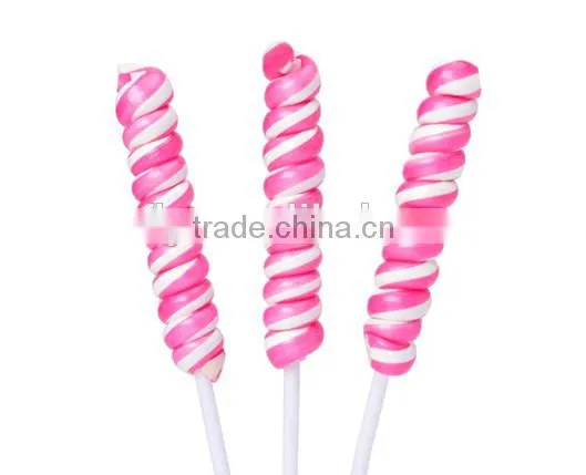 Fruit Flavour Sweets Swirl giant Lollipops stick