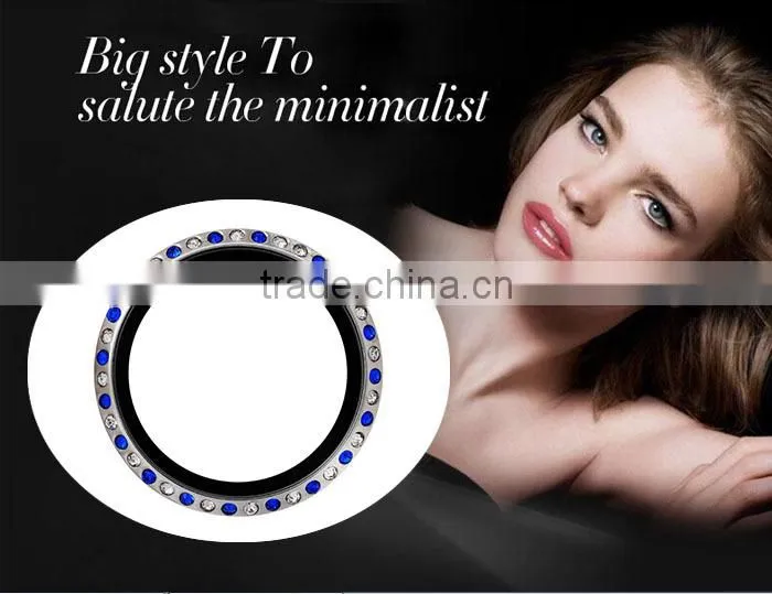 new design lockets with colorful crystals for wholesale