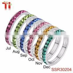 April birthstone fashion jewelry hand made diamond jewellery for accessories