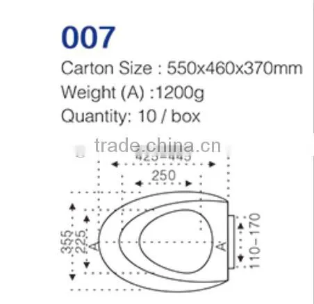 Hot sale indian cheap anglo indian toilet seat hinges fittings-007