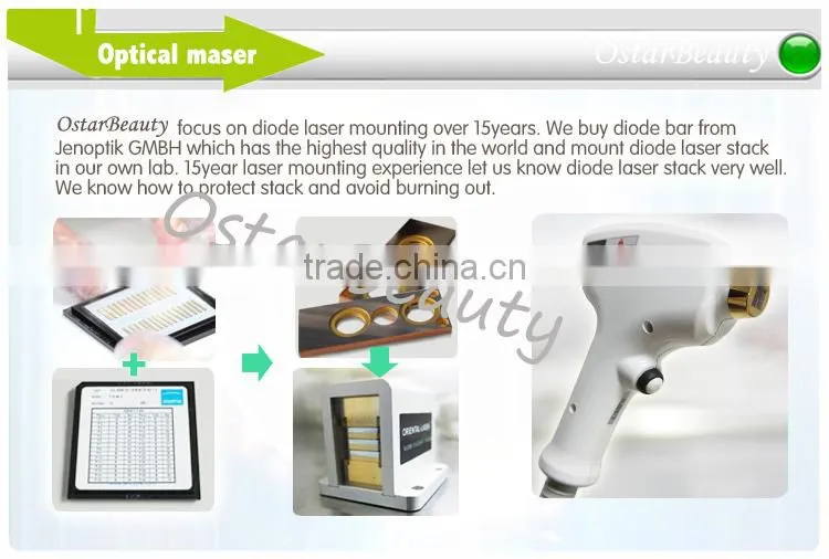portable diode laser remove unwanted hair 808nm laser hair removal DH 02
