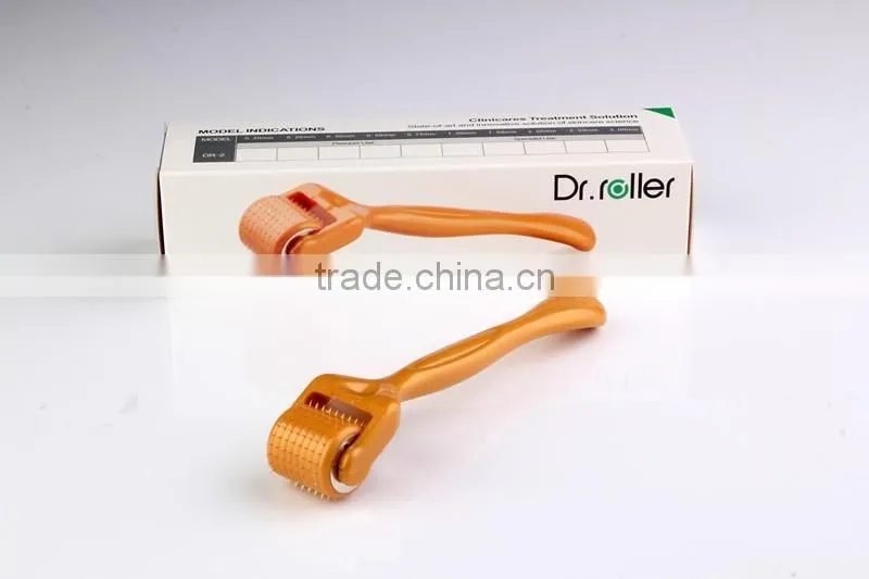 192/120/64 needles Gold color Titanium needles Dr.roller derma roller
