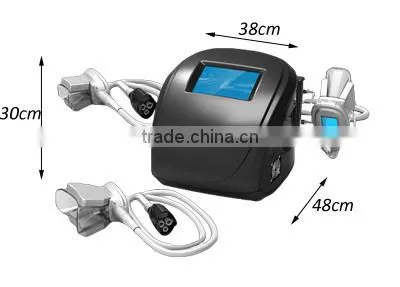 New cryolipolysis device, 3 heads for different body parts,portable design,low price with high quality