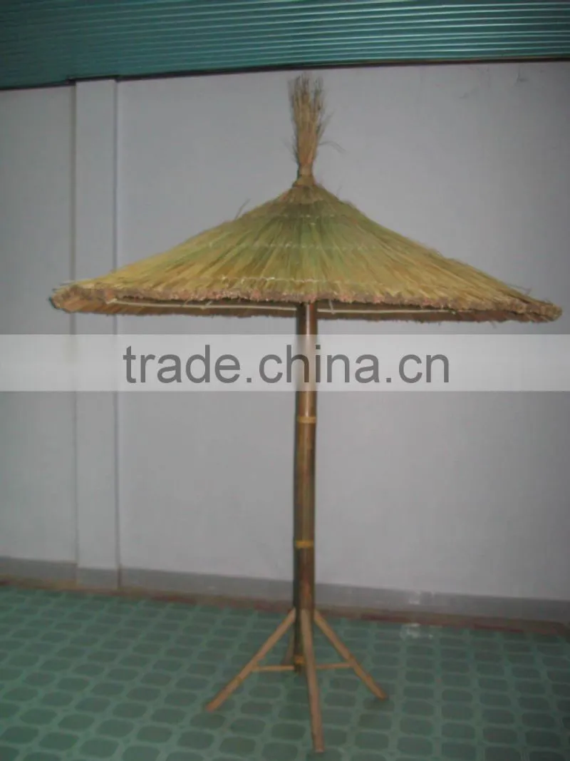 THATCH UMBRELLA/PALM LEAF UMBRELLA/SEAGRASS UMBRELLA - Cheap Price