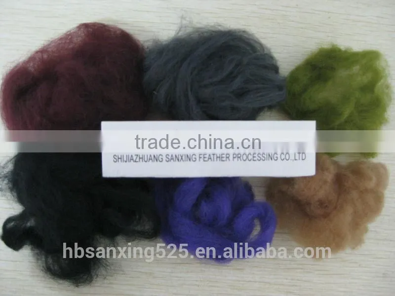 NEW!!! 100% dyed merino sheep wool 19.5-26.5mic & 30-50mm, any dyed colors