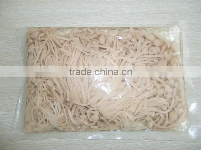 pickled Enokitake mushroom price boiled needle mushroom 1kg bag marined Flammulina