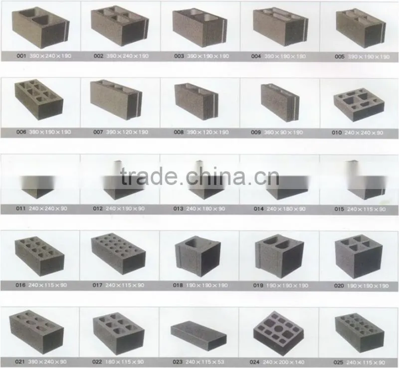QT40-3 hot selling hollow block egg laying block making machine Hydraulic machine made in Shengya