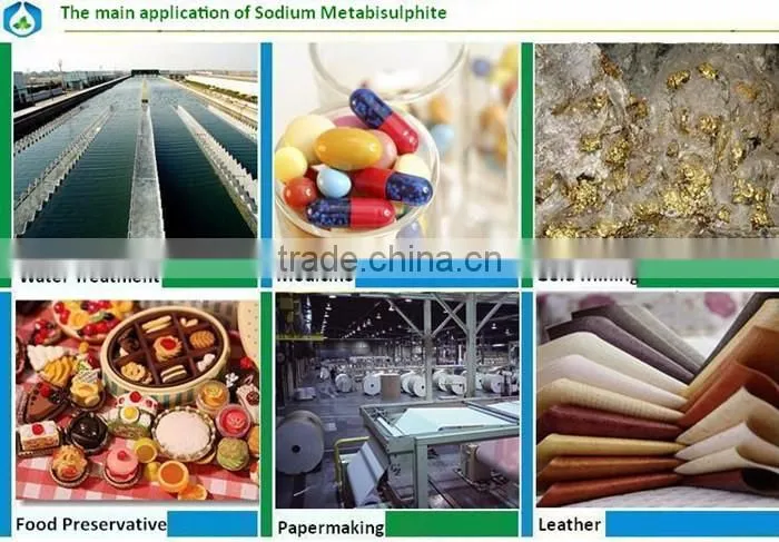 food grade good price sodium metabisulphite