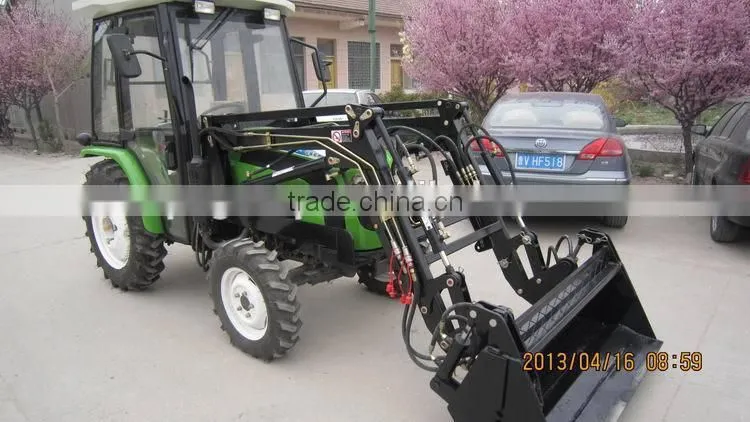 mini garden tractor with joystick control front loader for sale