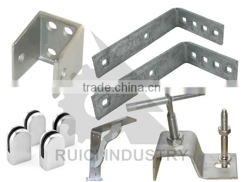OEM casting mirror polish welding 304 stainless steel railing bracket