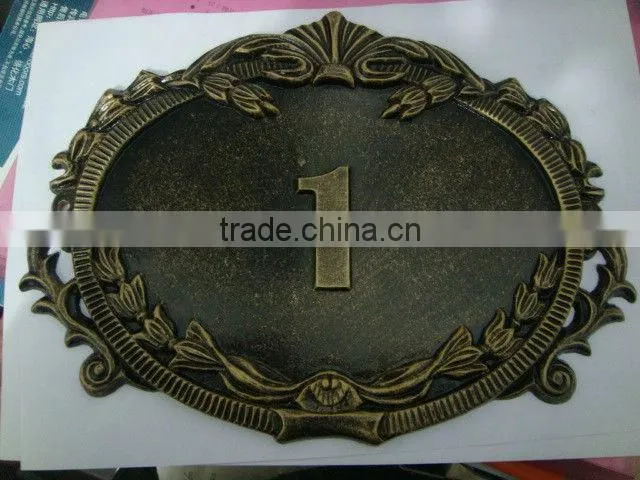 beautiful road signboard aluminum sign